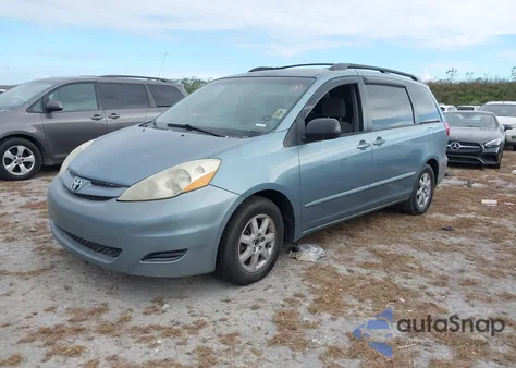 2007 Toyota Sienna Ce из США, поврежденный, VIN 5TDZK23C77S045253
